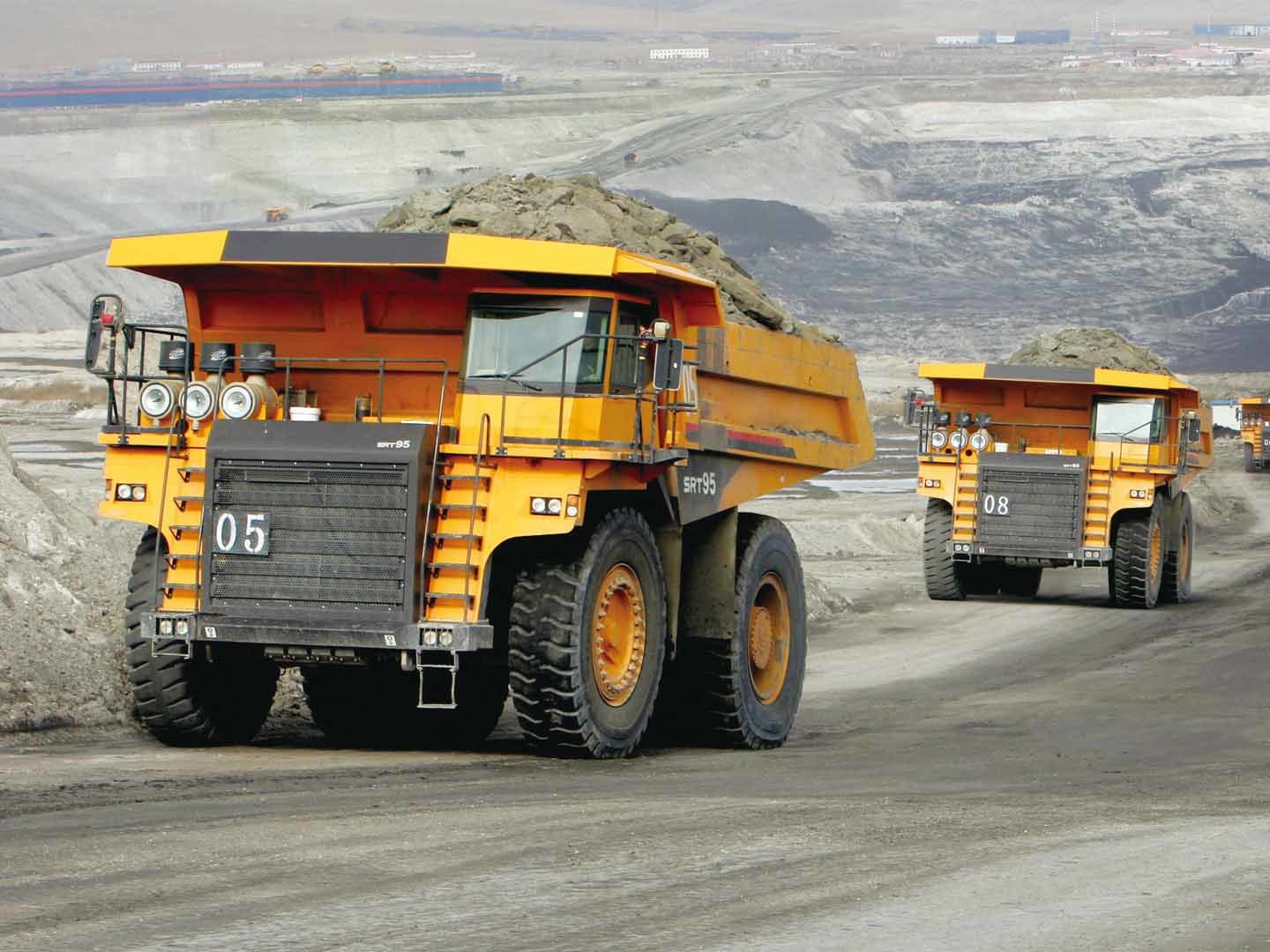 Heavy-Duty Machine 55t off-Highway Dump Mining Truck Srt55D with CE for Sale