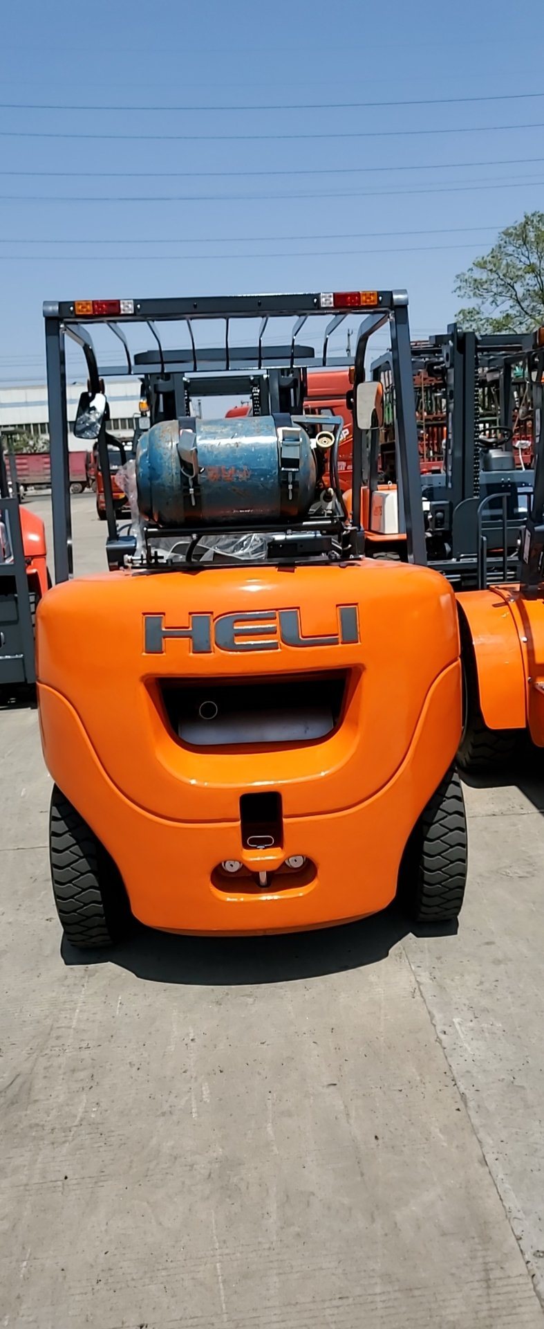 Heli 5 Ton Small Automatic LPG Gasoline Forklift Cpyd50