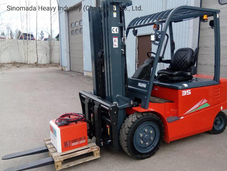 China 
                Heli Forklift 2 ton stand-on Elektrische vorkheftruck Cpdsr20
             leverancier