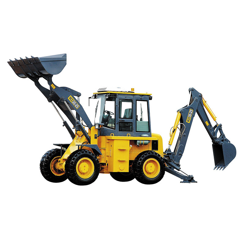 High Efficiency 2.5 Ton Wz30-25 Mini Front and Backhoe Loader
