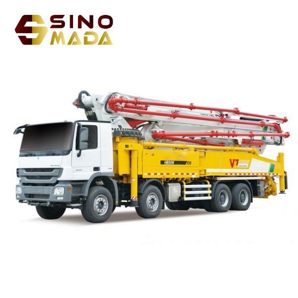 High Pressure Injection Grouting Pump Cement Concrete Pump Machine Hb58V with Chassis Price