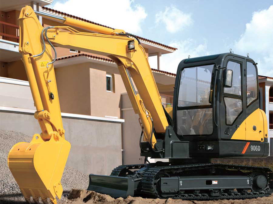 Chine 
                Haute qualité 0,21 m3 excavatrice chenillée 906D en stock pour la vente
             fournisseur