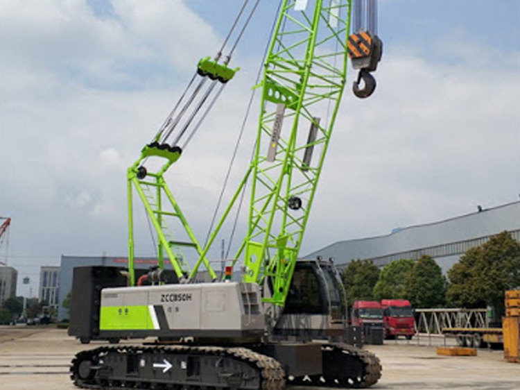 High Quality Zoomlion 85t Crawler Crane Zcc850V with Best Price