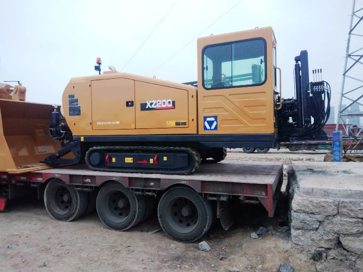 Horizontal Directional Drill Xz200d Small Directional Drill for Sale