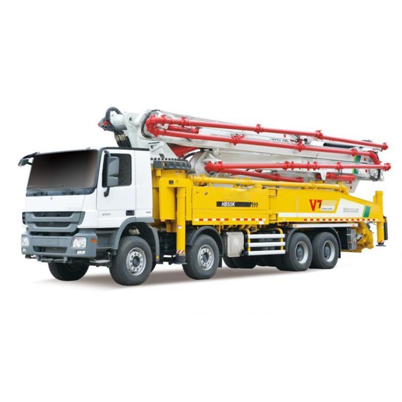 Hot Sale 58m Hb58K Concrete Pump Truck with Compact Design