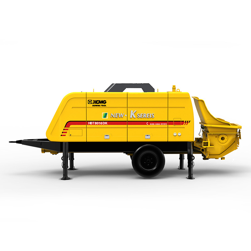 Hot Sale Concrete Pump Trailer with High Efficiency Hbt100.18.199rsu