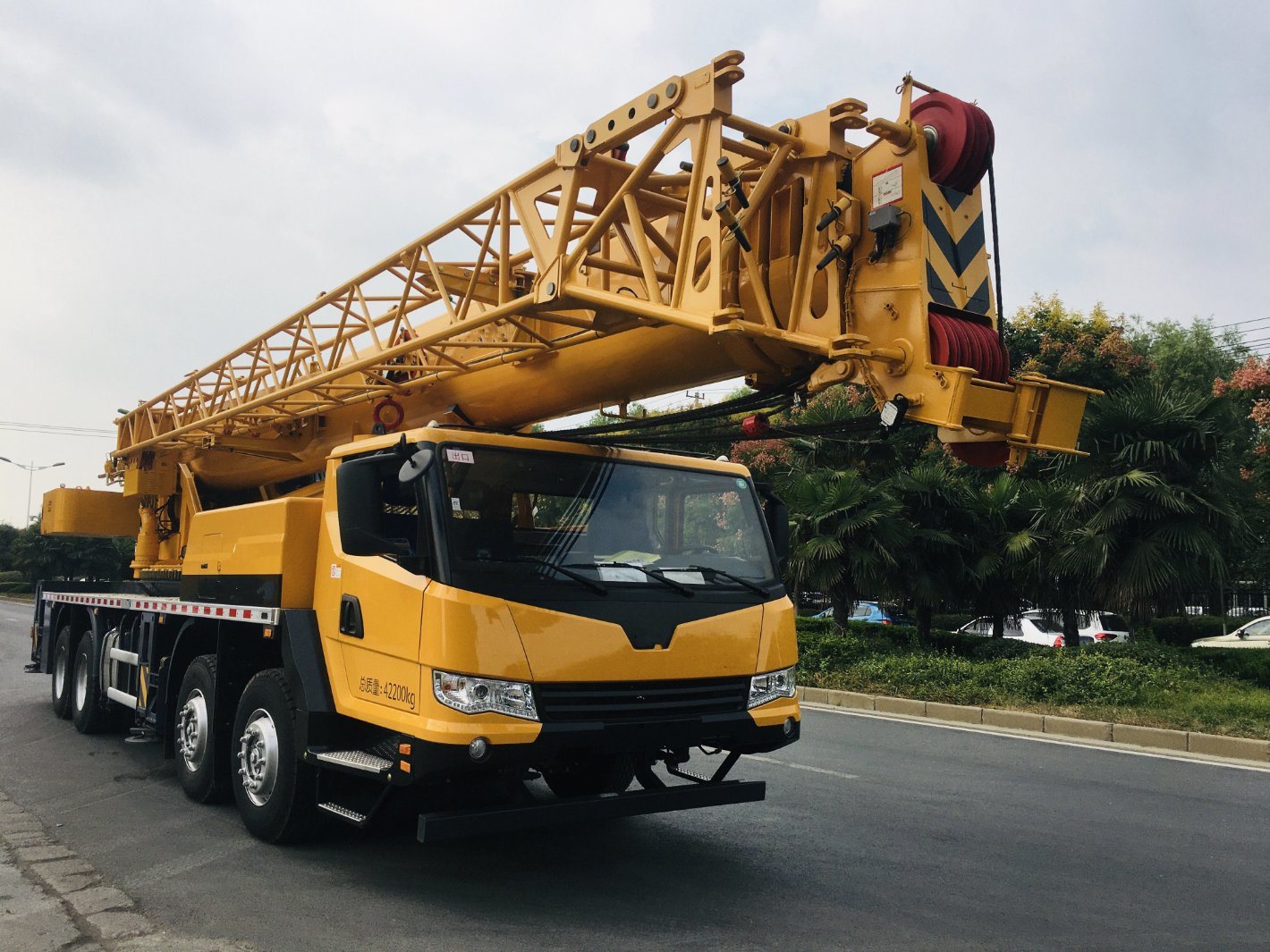 Hydraulic 50 Tons Mobile Truck Crane Qy50kd with Euro V Emission