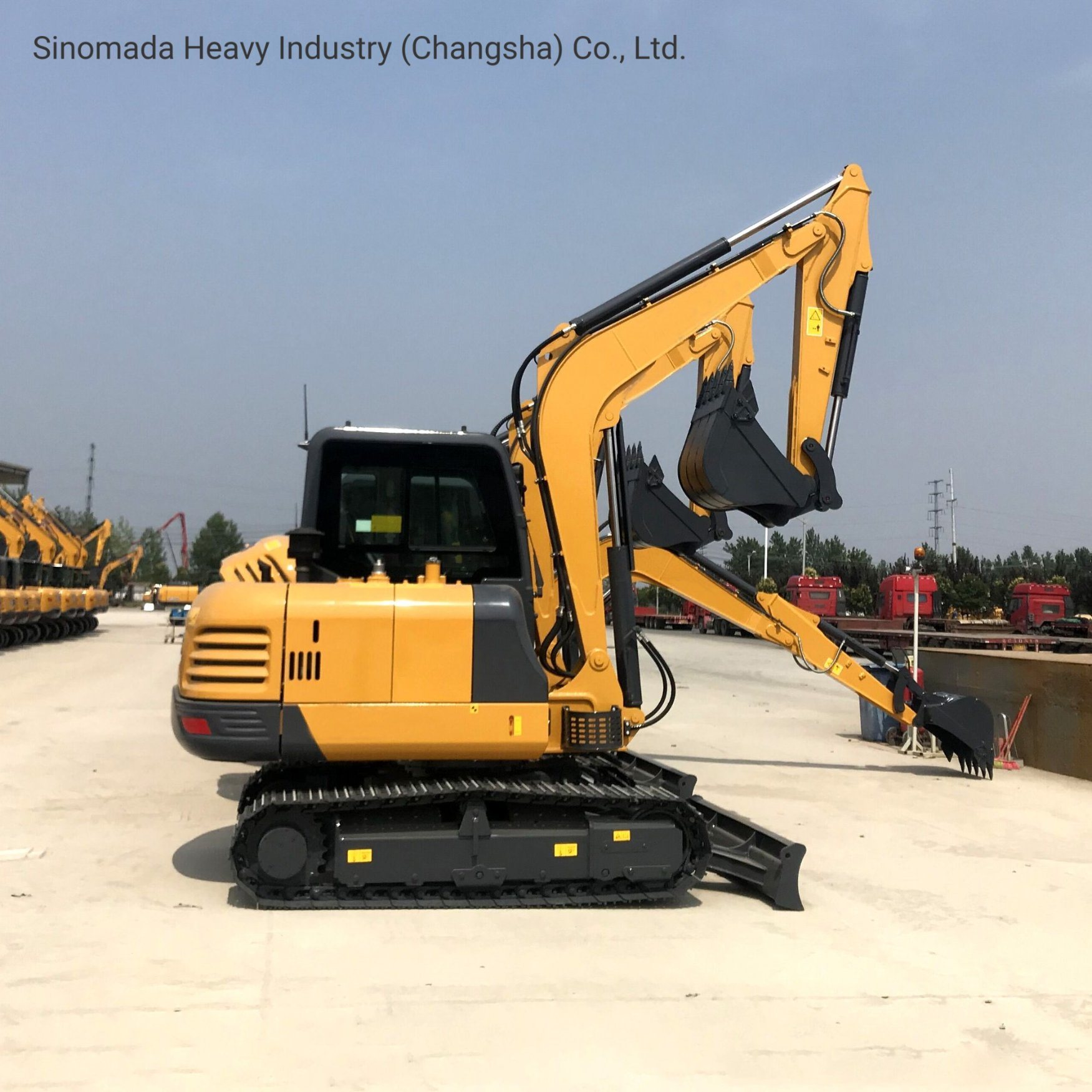 Hydraulic Crawler Excavator 7.5 Ton Xe75u Xe75da with Thumb