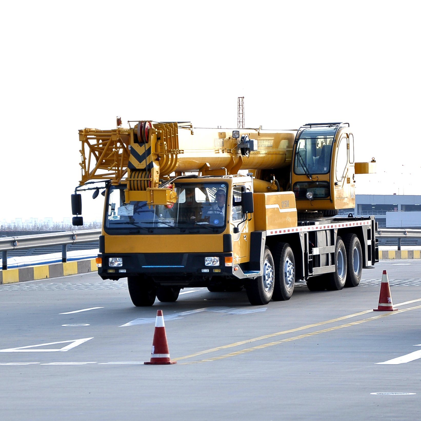 Hydraulic Truck Crane 50 Ton Mobile Crane Qy50K in Low Price for Sale