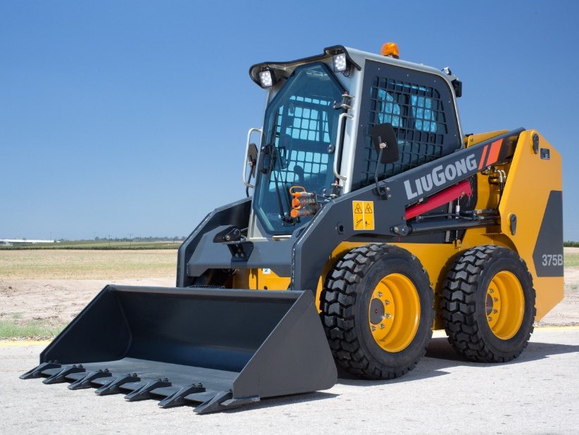 China 
                Liugong 375b Mini Skid Steer Loader with Cheap Price
             supplier
