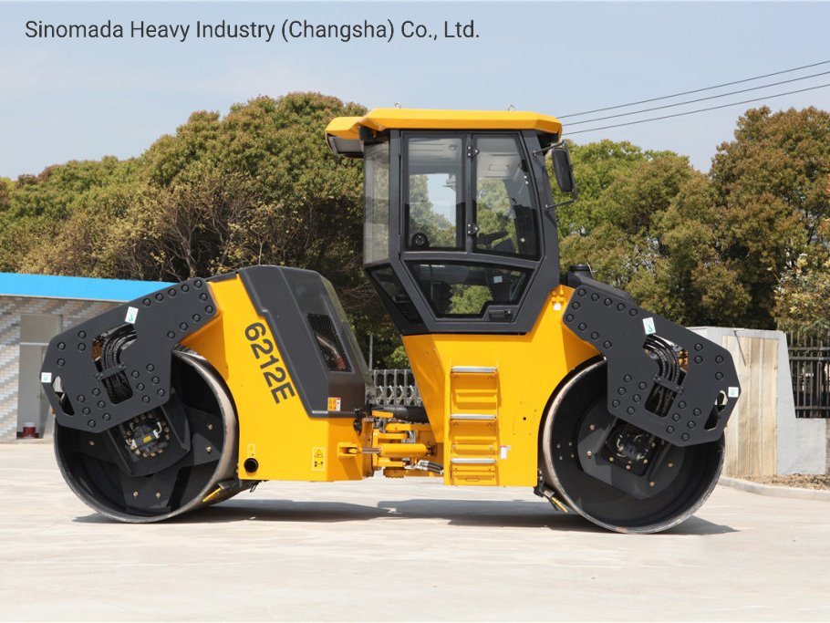 Liugong 6212e 12.5ton Tandem Drum Compact Steel Road Roller Price