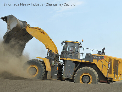 Liugong Wheel Loader 12 Ton 8128h with 7cbm Rock Bucket