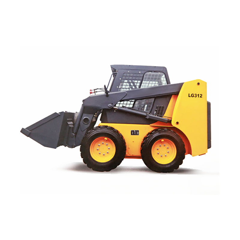 Lonking Brand Earthmoving Machinery Cdm312 1.2 Ton Skid Steer Loader