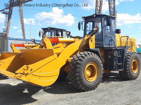 Lonking Front End Wheel Loader 3 Ton Cdm835 in Bangledesh