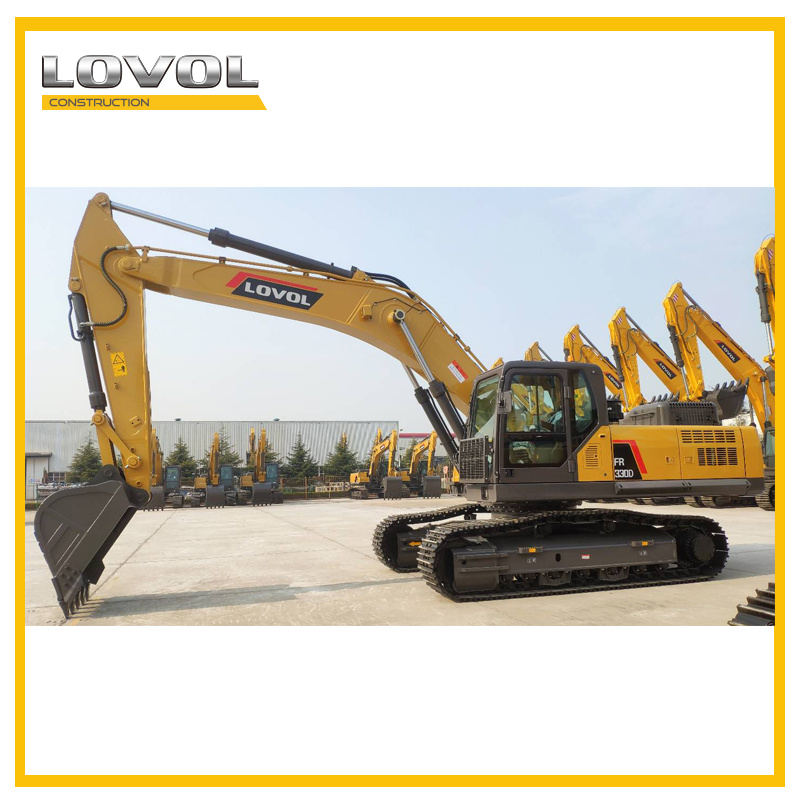 Lovol 37 Ton Large Crawler Excavators with Factory Price