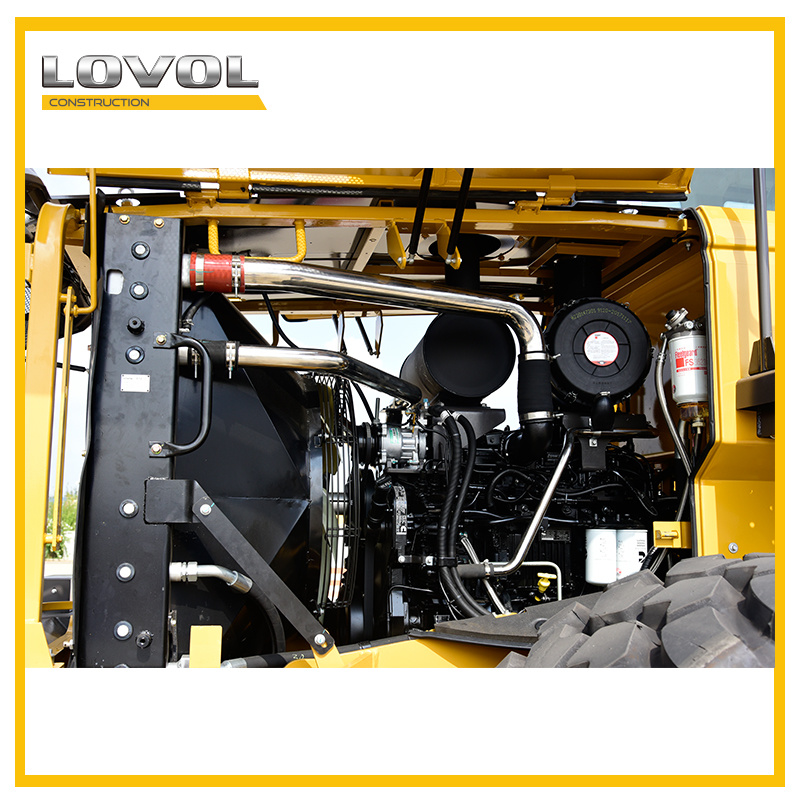 Lovol 7 Ton Large Wheel Loader FL976h with Best Factory Price