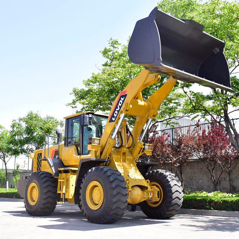 Lovol FL976 7 Ton Front End Wheel Loader with Cabin