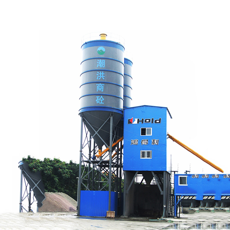 Low Cost High Automatical Degree Concrete Mixing Plant (HZS120P)