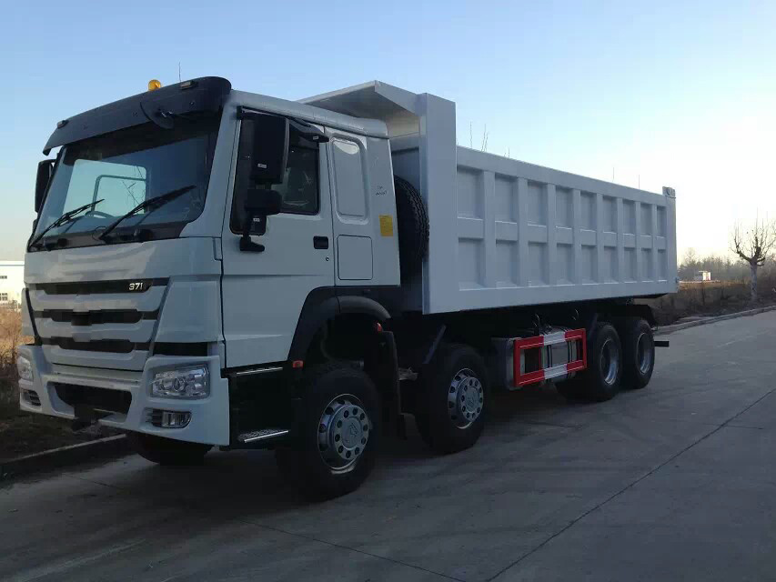 Low Price 380HP 8X4 40 Ton Tipper Truck 12 Wheel Dump Truck with High Quality