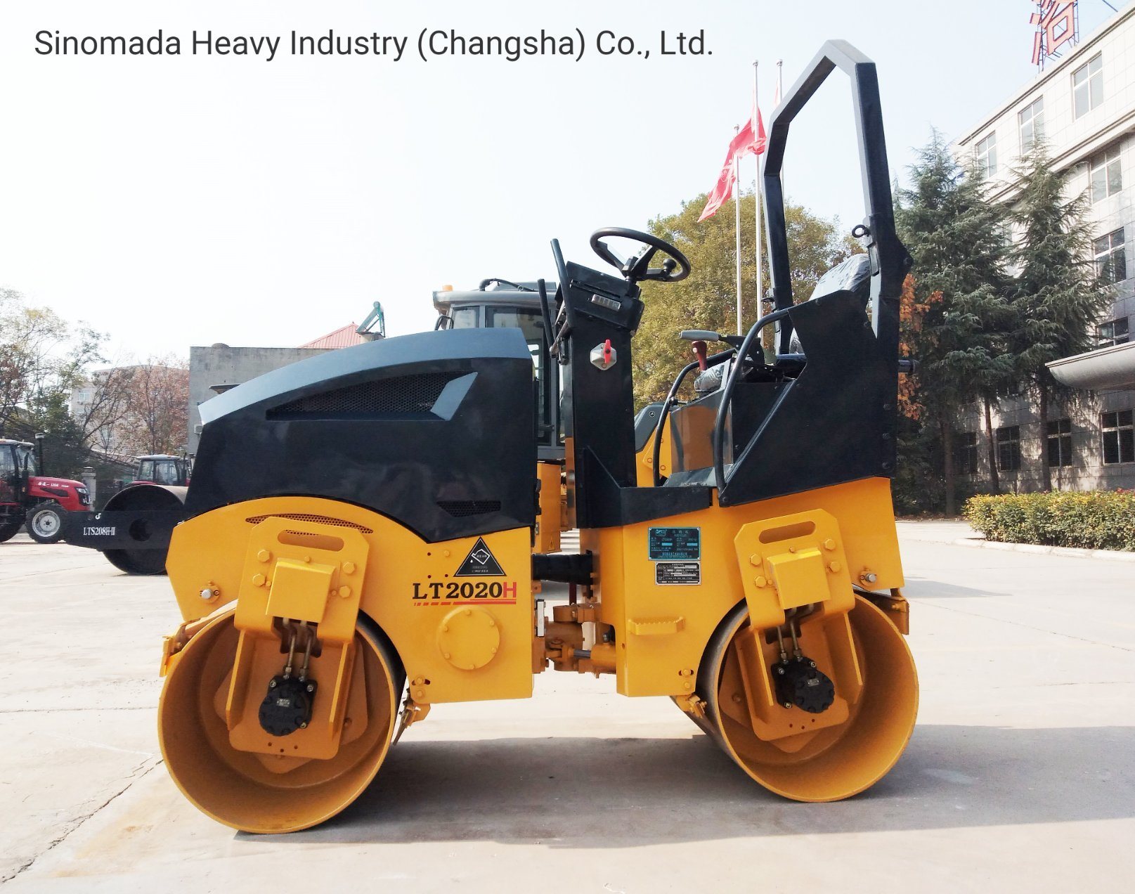 China 
                Lutong carretera LTC2020 hidráulico rodillo compactador Precio 2 Ton.
             proveedor