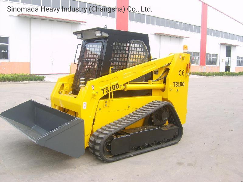 Luyue EPA Crawler Skid Steer Loader 1 Ton Ts75