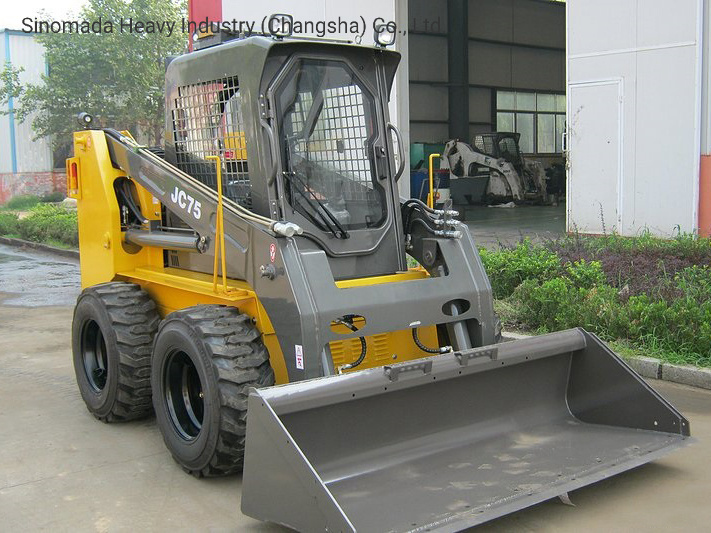 Luyue Skid Steer Loader 1 Ton with Attachments for Sale
