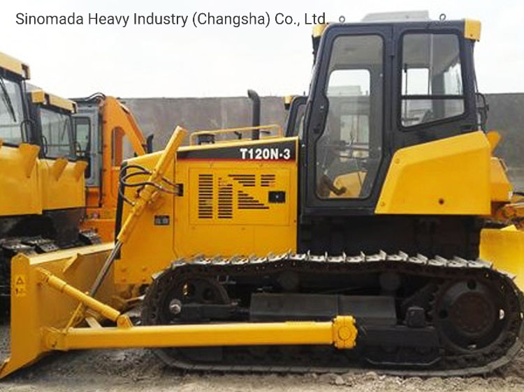 Mini Crawler Bulldozer Small Bulldozer 120HP T120n-3 with Spare Parts