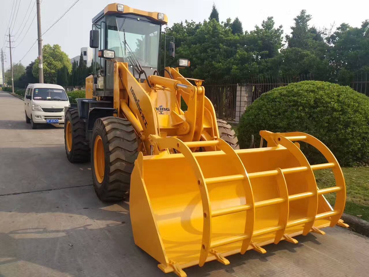 New Condition Lonking 3.5 Ton Cdm835 Wheel Loader in Argentina