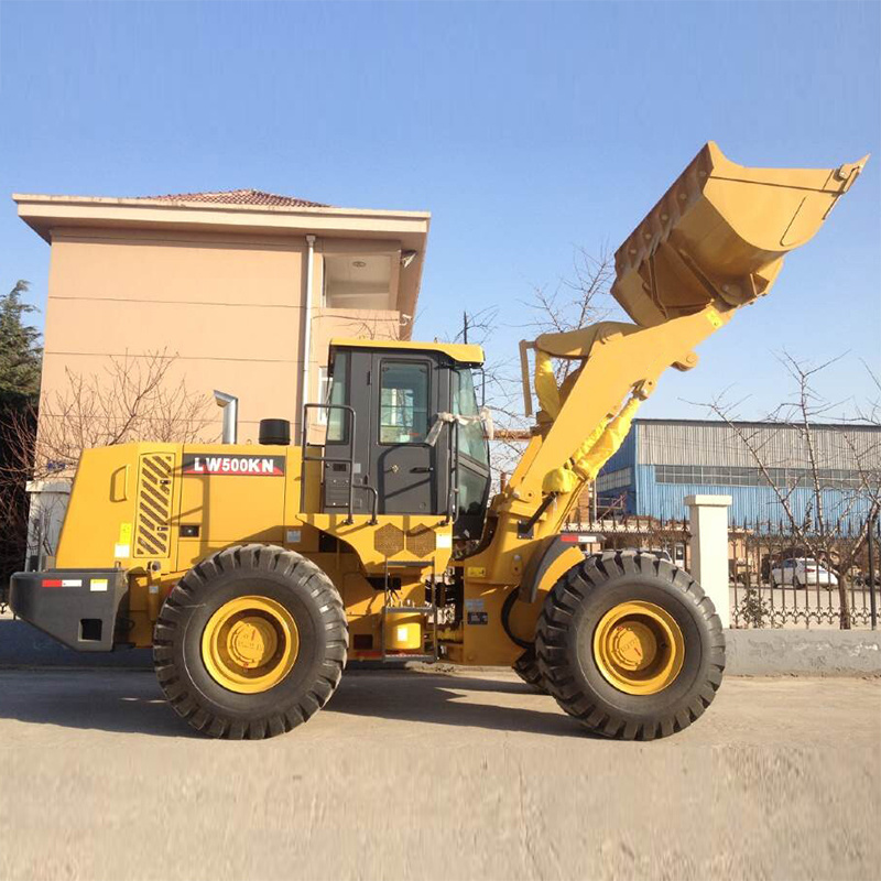 Official Lw500kn Wheel Loader 5 Ton Loader Construction Machinery for Sale