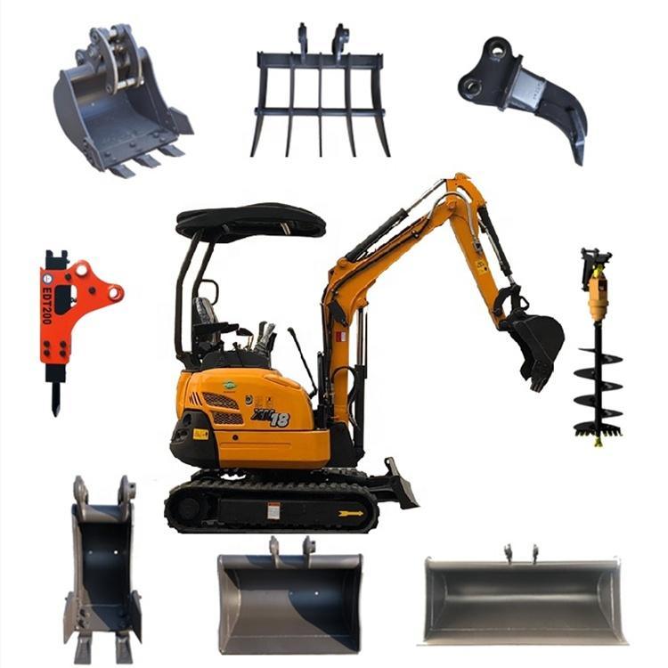 Professional Xiniu Excavator Xn20 2ton Mini Excavator