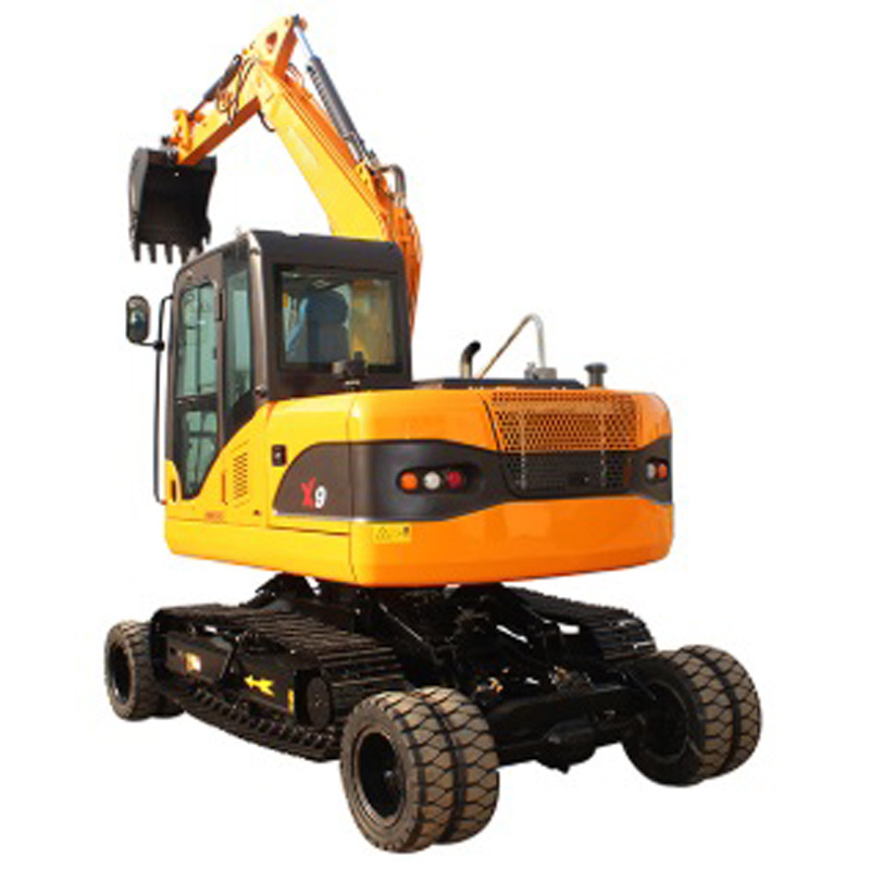 Rhinoceros 1100 Kg Mini Trenching Machine Xn12 Japan Engine Excavator 1 Ton Micro Digger