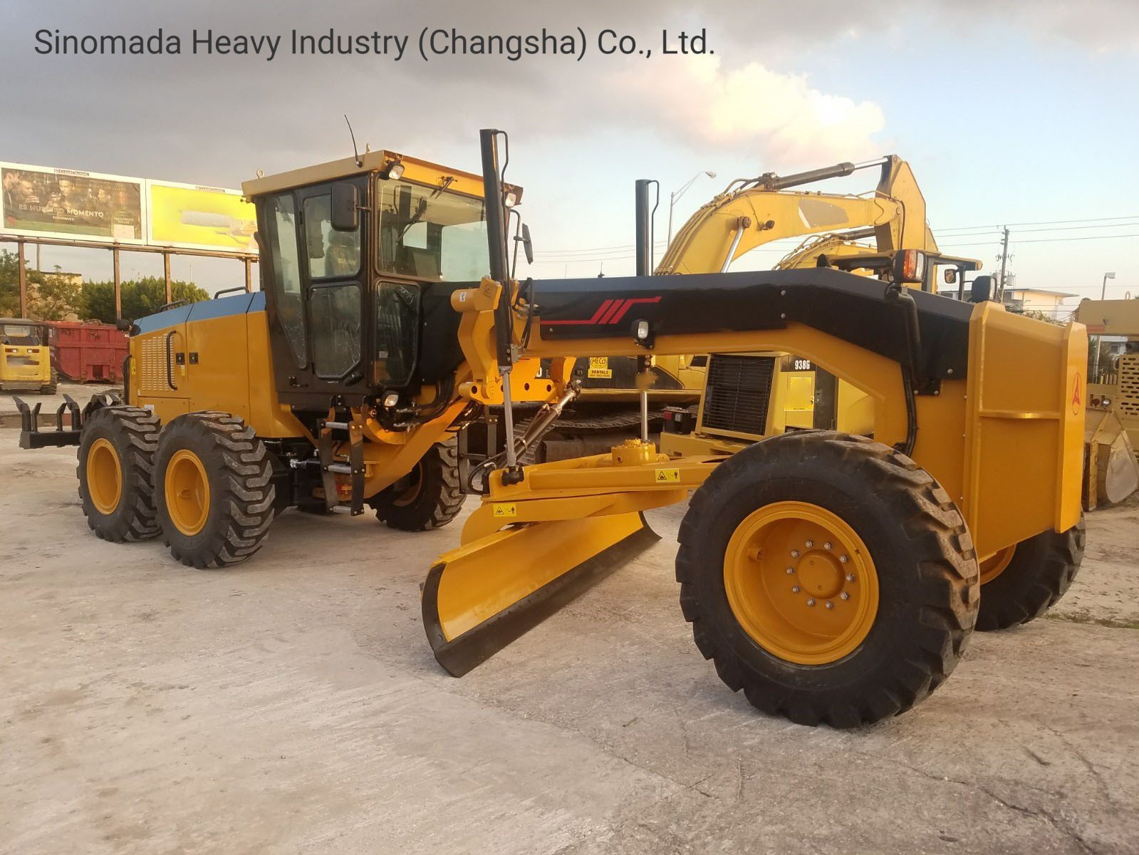 Road Machinery Smg200 200HP Motor Grader with Rear Ripper