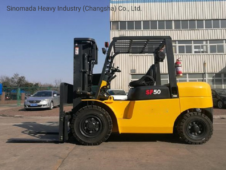 Sahntui Diesel Forklift Sf100 Forklift 10 Ton Forklift Truck