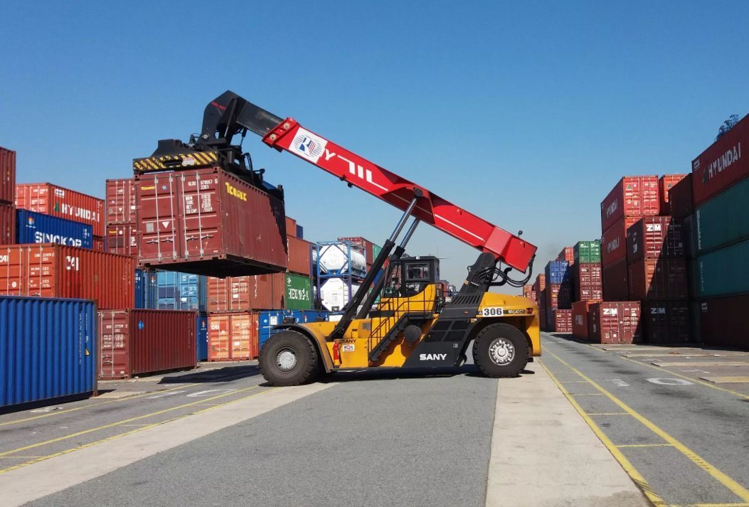 San/Y Srst50h1-H 50 Tons Heacy Duty Stacking Stacker Reach Stacker for Promotion