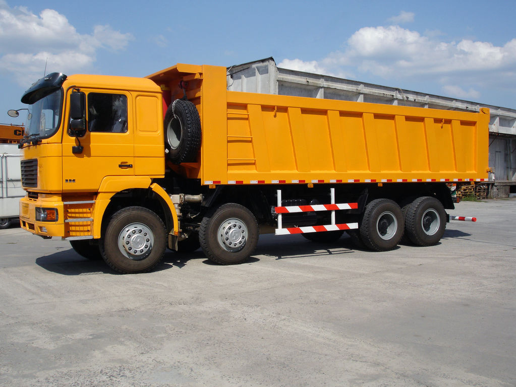 
                Shacman 30 Ton 8X4 F2000 Volquete DG/Rhd con cabina plana y aire acondicionado
            