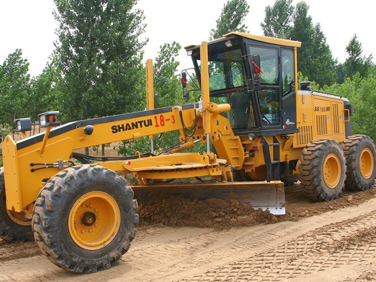 China 
                Shantui 180HP Motor Grader Straßenbaumaschinen
             Lieferant