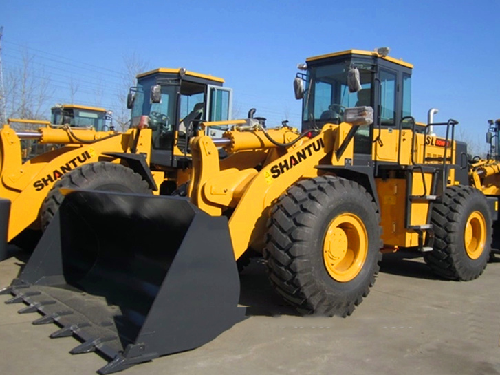 Shantui 5 Ton Front Wheel Loader with Pilot Control (SL50WN)