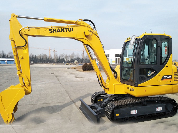 China 
                excavadora de cadenas Shantui 6ton Se60 Pequeña excavadora 6 Ton para la venta
             proveedor