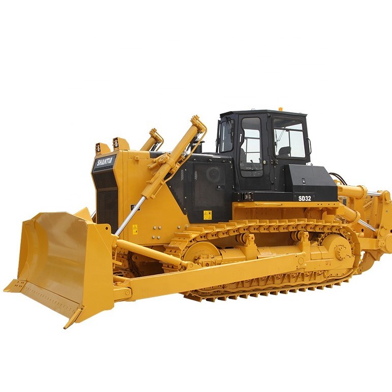 
                Bouteur Shantui Machines Bulldozer SD32 Prix avec défonceuse de queue de fixation unique
            