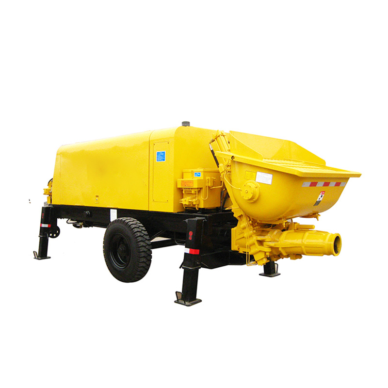Shantui Hbt60 5 Tons 5.5 M3 55kw Trailer Concrete Pump