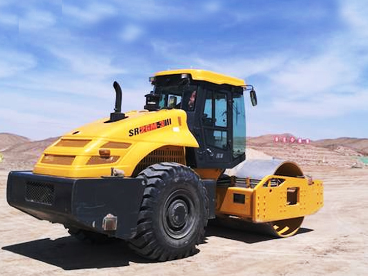 China 
                Shantui New 3 Ton Double Drum Road Roller for Sale (SRD03)
             supplier