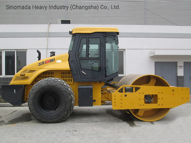 
                Carretera Shantui 10 Ton de rodillo compactador hidráulico Sr10 Venta
            