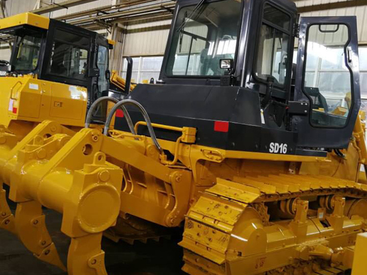 China 
                Shantui SD16 160CV Bulldozer de oruga de Control electrónico con el saneamiento Blade
             proveedor