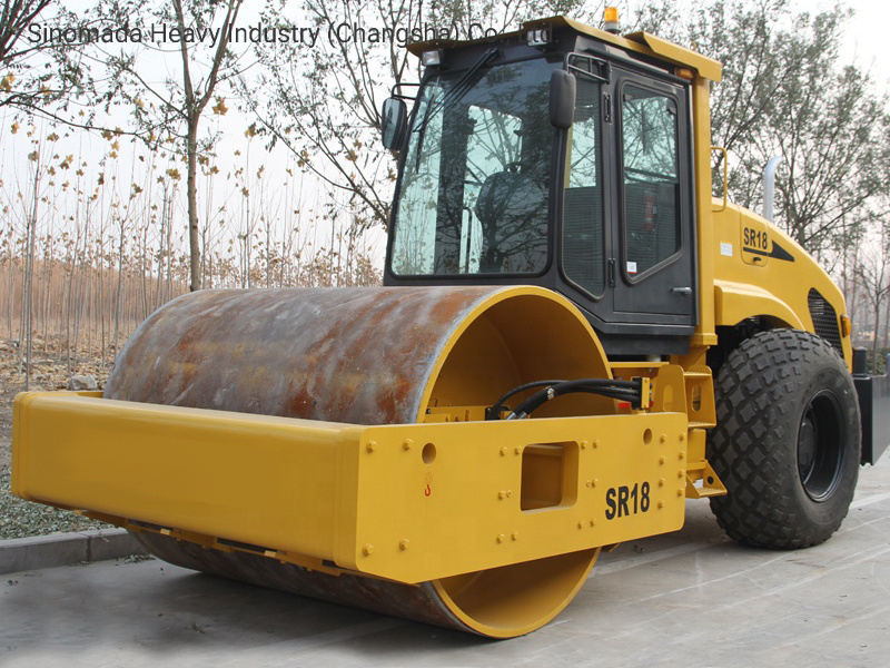 Shantui Single Drum Vibratory Road Roller Sr18m-2 18 Ton in Mexico