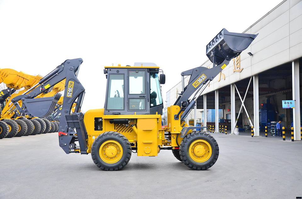 Shantui Wz30-25 Backhoe Loader 2.5 Ton Backhoe Loader Factory Price