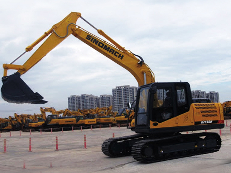 Sinomach Rock Breaker Excavator Ge150h 0.6m3 Rated Bucket Capacity with Hydraulic Control