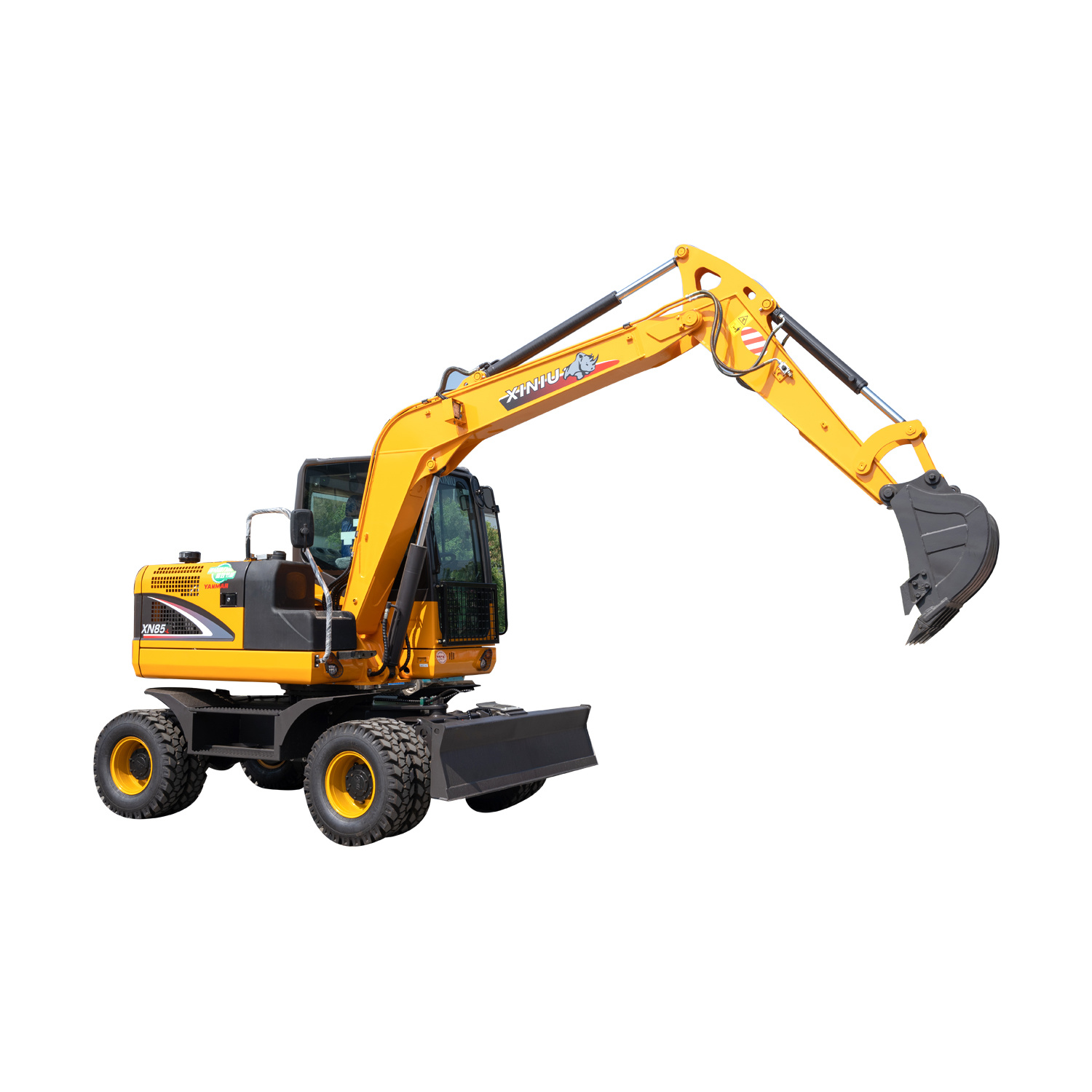 Sinomada Xn75b 6230kg Factory Wheel Excavator with Good Price for Sale