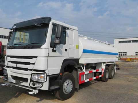 Sinotruk 6*4 336HP HOWO Water Tank Truck