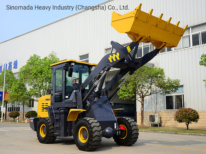 Small Mini Wheel Loader 2 Ton Lw180fv Lw180kv Hydraulic Loader