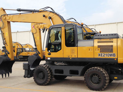 
                Small Wheel Excavator 21 Ton Wheel Excavator Xe210wb for Sale
            